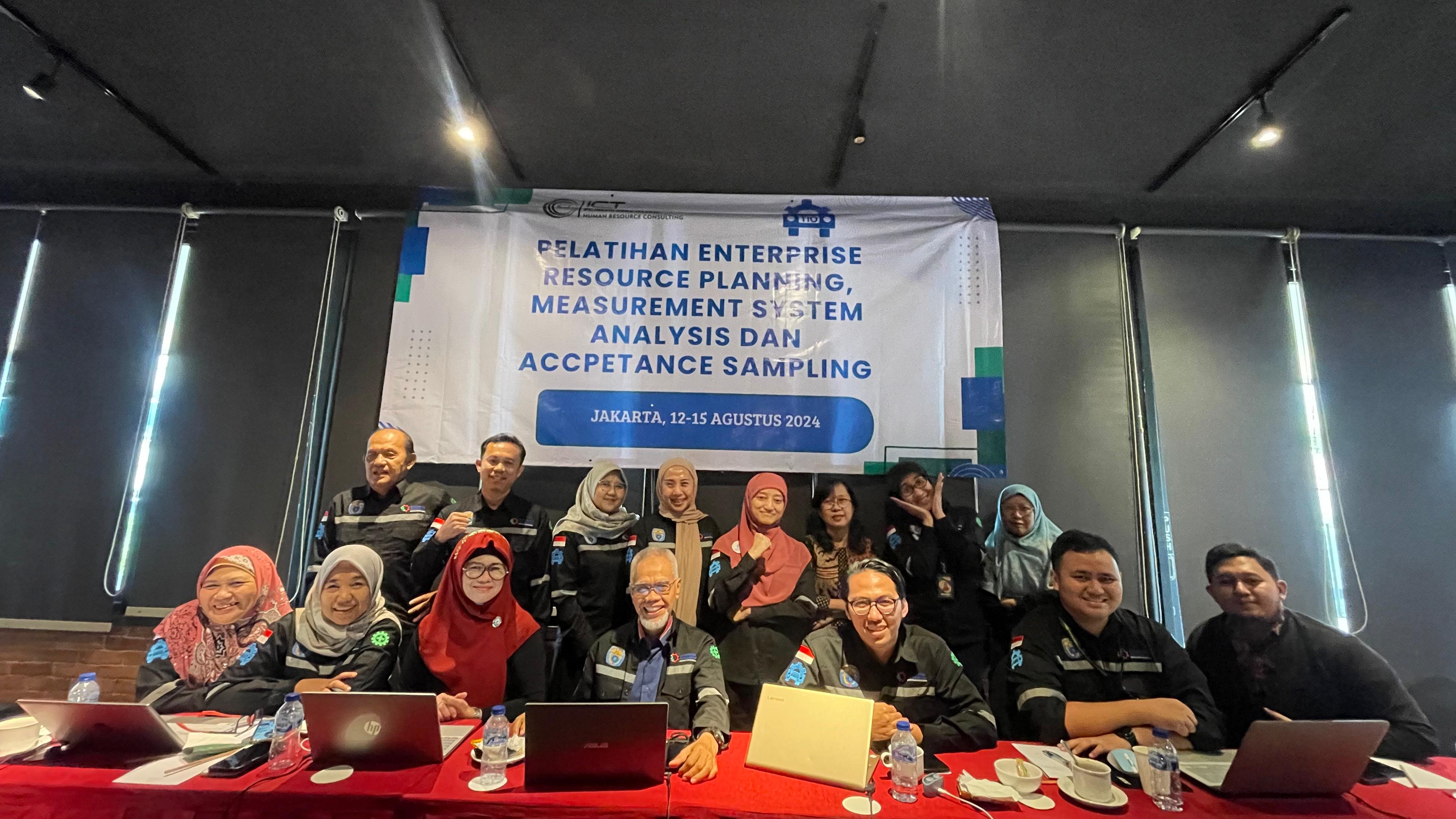 PT. Insani Citra Talenta Gelar Pelatihan ERP, MSA, dan Acceptance Sampling Bersama Politeknik STMI Jakarta